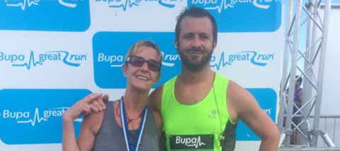 MD Runs The Great North Run for Alzheimers Society